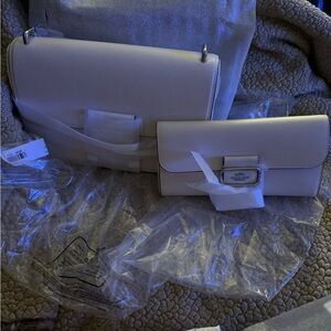 Coach Morgan Large Crossbody with matching wallet